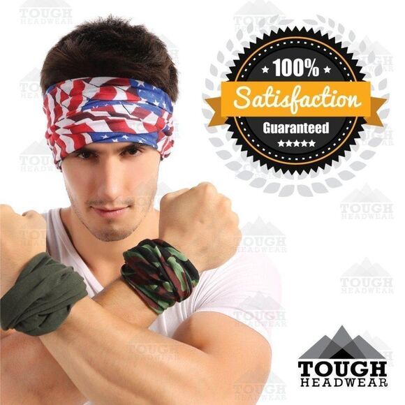 Tough Outfitters 12-in-1 Headwear American Flag - Picture 4 of 10